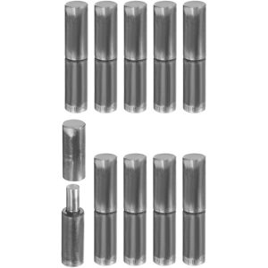 Uxcell 10pcs Charnières À Souder Pour Barils, 2-3/4\" X 9/16\" Démontables Pour Portes - Publicité Uxcell 10pcs Charnières À Souder Pour Barils, 2-3/4\" X 9/16\" Démontables Pour Portes - Publicité