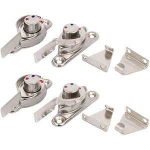 Uxcell Porte Coulissant Châssis Fenêtre 304 Acier Inox Type Fermant Serrure 2 Set - Publicité Uxcell Porte Coulissant Châssis Fenêtre 304 Acier Inox Type Fermant Serrure 2 Set - Publicité