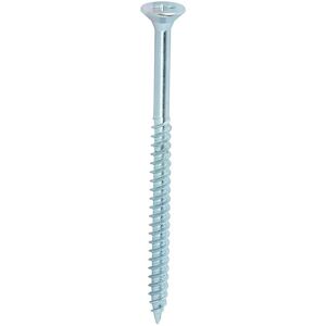 TIMCO Twin-Threaded Countersunk - 10 x 3 - Argent - Screw - Publicité TIMCO Twin-Threaded Countersunk - 10 x 3 - Argent - Screw - Publicité