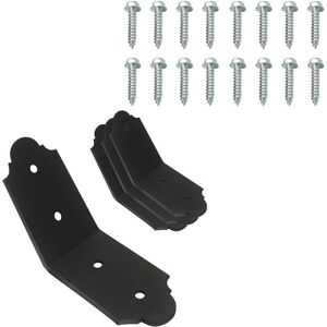 Eurowagens 4pcs Fort Force Supports Métal Cadre Joint Support Pour Spécial Installations - Publicité Eurowagens 4pcs Fort Force Supports Métal Cadre Joint Support Pour Spécial Installations - Publicité