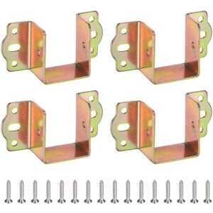 Uxcell Pour 4pcs Charnières De Lit Robustes 1,6\\\" (40mm) Avec Vis Métalliques - Publicité Uxcell Pour 4pcs Charnières De Lit Robustes 1,6\\\" (40mm) Avec Vis Métalliques - Publicité