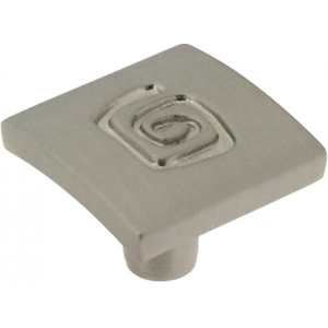 Lot 2 Bouton De Porte Carré Ethnie 25 Mm Zamack Nickele Neuf - Publicité Lot 2 Bouton De Porte Carré Ethnie 25 Mm Zamack Nickele Neuf - Publicité