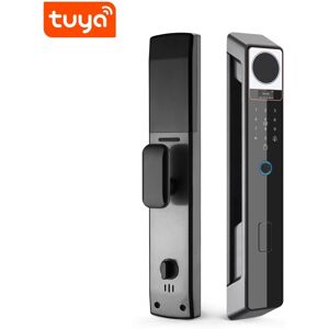 Serrature Smart Serrure Électronique Multifonction Tuya 5en1 Smart Wifi Avec Empreinte Digitale - Publicité Serrature Smart Serrure Électronique Multifonction Tuya 5en1 Smart Wifi Avec Empreinte Digitale - Publicité