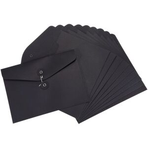 Uxcell Chaîne Enveloppe Dossiers 10 Paquet A5 Lettre Organisateur Support Rouge Noir - Publicité Uxcell Chaîne Enveloppe Dossiers 10 Paquet A5 Lettre Organisateur Support Rouge Noir - Publicité