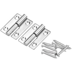 Uxcell Soulever Charnière 2\" Inox Acier Gauche Amovible Joint Drapeau Charnières 2pcs - Publicité Uxcell Soulever Charnière 2\" Inox Acier Gauche Amovible Joint Drapeau Charnières 2pcs - Publicité