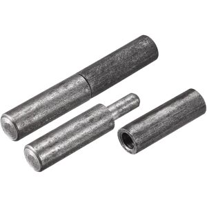 Uxcell Soudé Charnières Cylindriques, 60 X 9,5mm Mâle À Femelle Fer Pour Métal 10 Paire - Publicité Uxcell Soudé Charnières Cylindriques, 60 X 9,5mm Mâle À Femelle Fer Pour Métal 10 Paire - Publicité