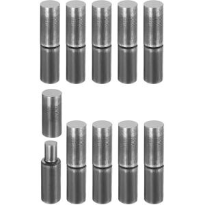 Uxcell 10 Pièces Charnières À Souder Pour Baril, 3 1/2\" X 3/4\" Démontables Pour Porte - Publicité Uxcell 10 Pièces Charnières À Souder Pour Baril, 3 1/2\" X 3/4\" Démontables Pour Porte - Publicité