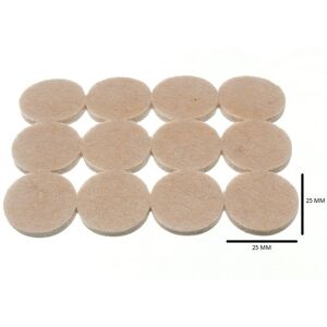 One Stop Diy Bande De 12 Rond Feutre Coussinets Adhésif 25mm Diamètre 4mm Épais 100 Bandes - Publicité One Stop Diy Bande De 12 Rond Feutre Coussinets Adhésif 25mm Diamètre 4mm Épais 100 Bandes - Publicité
