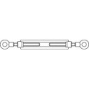 TOOLCRAFT 136610 Tendeur œil & œil M6 Zinc galvanisé - Tendeur - Publicité TOOLCRAFT 136610 Tendeur œil & œil M6 Zinc galvanisé - Tendeur - Publicité