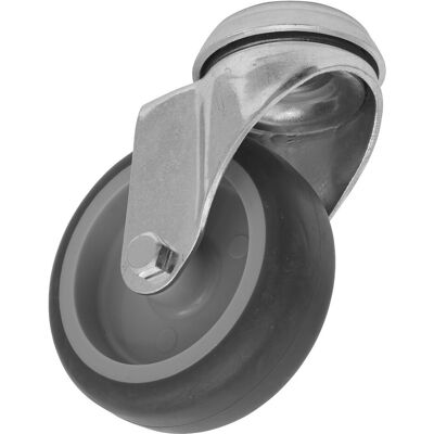 Sealey Charge Moyenne Thermoplastique Verrou Trou Pivotant Roulette Roue � 75mm - Publicité Sealey Charge Moyenne Thermoplastique Verrou Trou Pivotant Roulette Roue � 75mm - Publicité