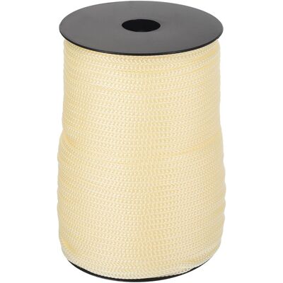 Uxcell Corde Tressée En Polypropylène 5/32 Pouce, 100m Pour Nylon Blanc Crème - Publicité Uxcell Corde Tressée En Polypropylène 5/32 Pouce, 100m Pour Nylon Blanc Crème - Publicité