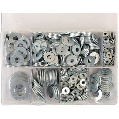 Connect Assortiment De Rondelles Plates En C Boîte 800pc 31863 - Publicité Connect Assortiment De Rondelles Plates En C Boîte 800pc 31863 - Publicité