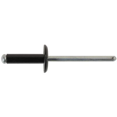 Connect Gros Flasque Rivets Noirs 4,0 Mm X 14 Mm 100pc 32891 - Publicité Connect Gros Flasque Rivets Noirs 4,0 Mm X 14 Mm 100pc 32891 - Publicité