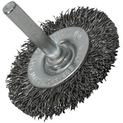 Faithfull Brosse En Métal 50mm X 6mm Tige, 0.30 Fil Faiwbs50c - Publicité Faithfull Brosse En Métal 50mm X 6mm Tige, 0.30 Fil Faiwbs50c - Publicité