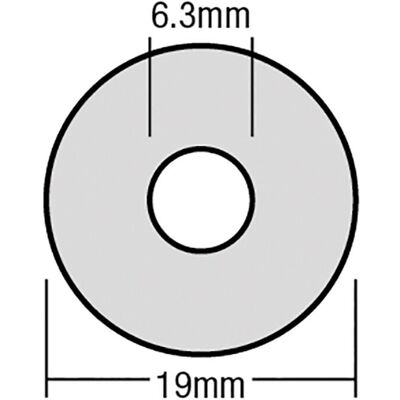 ForgeFix ForgeFix Rondelle EPDM Collée 6,3x16mm - Rondelle - Publicité ForgeFix ForgeFix Rondelle EPDM Collée 6,3x16mm - Rondelle - Publicité