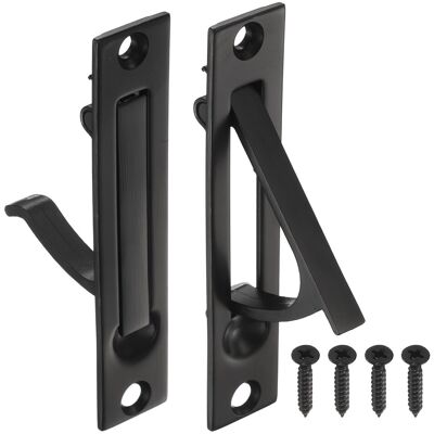 Uxcell Poignées De Porte 2 Pcs Acier Inox 304 Pour Bord De Porte Noir Mat - Publicité Uxcell Poignées De Porte 2 Pcs Acier Inox 304 Pour Bord De Porte Noir Mat - Publicité