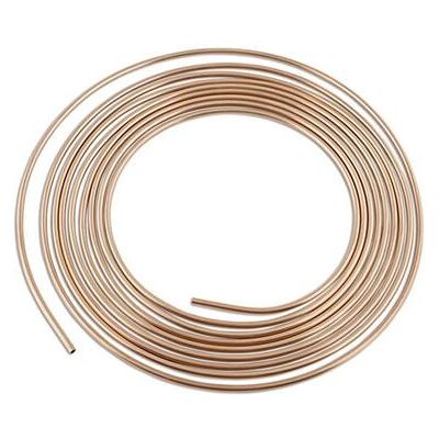 Connect Tuyau De Frein En Cupro Nickel 1/2\" X 25 Pieds 1pc 31134 - Publicité Connect Tuyau De Frein En Cupro Nickel 1/2\" X 25 Pieds 1pc 31134 - Publicité