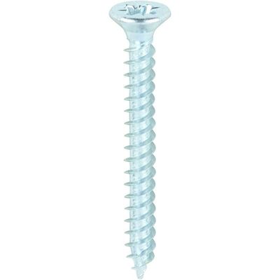 TIMCO - Twin-Threaded Countersunk - 4 x 1 - Vis pour bois argentées - Publicité TIMCO - Twin-Threaded Countersunk - 4 x 1 - Vis pour bois argentées - Publicité