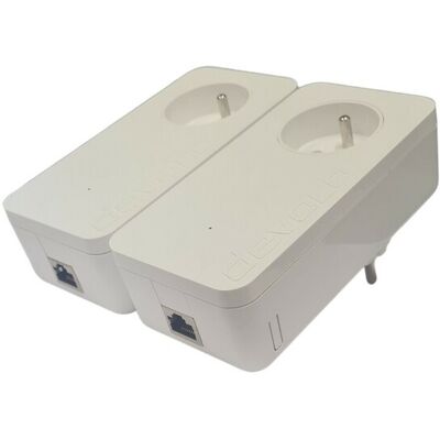 Pack De 2 X Devolo Dlan 1200+ - Adaptateur Cpl 1200 Mbits/s - Grade B - Publicité Pack De 2 X Devolo Dlan 1200+ - Adaptateur Cpl 1200 Mbits/s - Grade B - Publicité