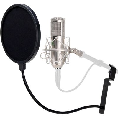 Kit Microphone Pronomic - Microphone Condensateur de Studio avec Filtre Anti-Pop - Publicité Kit Microphone Pronomic - Microphone Condensateur de Studio avec Filtre Anti-Pop - Publicité