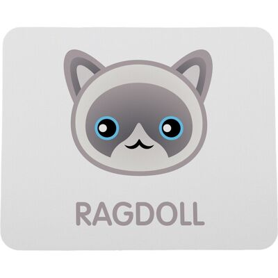 Tapis De Souris Ragdoll Par Art-Dog - Publicité Tapis De Souris Ragdoll Par Art-Dog - Publicité