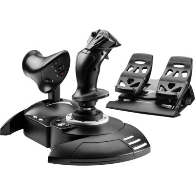 Thrustmaster T.Flight Full Kit X - Joystick, Manette Des Gaz Et Palonnier - Pour - Publicité Thrustmaster T.Flight Full Kit X - Joystick, Manette Des Gaz Et Palonnier - Pour - Publicité