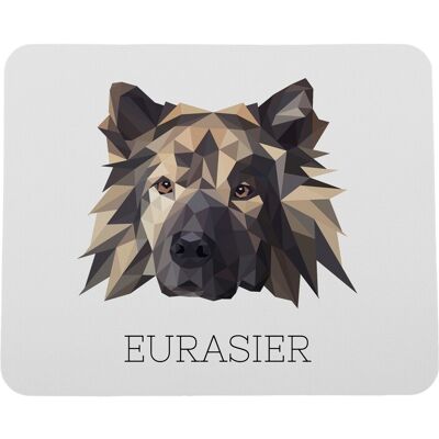 Tapis De Souris Géométrique Eurasien Avec Photo Et Inscription Art-Dog - Publicité Tapis De Souris Géométrique Eurasien Avec Photo Et Inscription Art-Dog - Publicité