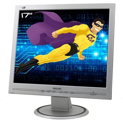 Ecran Pc Pro 17\" Philips 170s6fs Lcd Tft 1x Vga 1280x1024 60hz Vesa 43cm 5:4 - Publicité Ecran Pc Pro 17\" Philips 170s6fs Lcd Tft 1x Vga 1280x1024 60hz Vesa 43cm 5:4 - Publicité