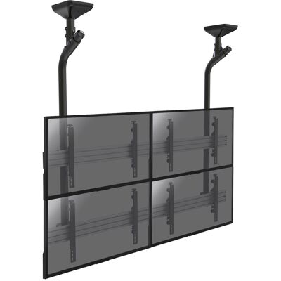 Kimex Support Plafond Mur D'Images Pour 4 Écrans Tv 45''-55'' - Publicité Kimex Support Plafond Mur D'Images Pour 4 Écrans Tv 45''-55'' - Publicité