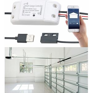 Visortech Récepteur Connecté Pour Porte De Garage Compatible Siri Et Google Assistant - V - Publicité Visortech Récepteur Connecté Pour Porte De Garage Compatible Siri Et Google Assistant - V - Publicité