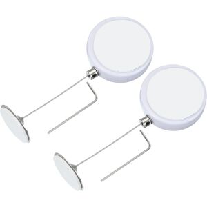 Uxcell 2 Pcs Laisse Pour Télécommande Rétractable 5 Pi Blanc (Bouchon Métal) - Publicité Uxcell 2 Pcs Laisse Pour Télécommande Rétractable 5 Pi Blanc (Bouchon Métal) - Publicité