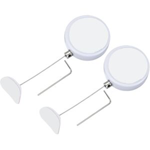 Uxcell Pour 2 Laisses Rétractables Télécommande Ronde 5 Pieds Blanc Bouchon Caoutchouc - Publicité Uxcell Pour 2 Laisses Rétractables Télécommande Ronde 5 Pieds Blanc Bouchon Caoutchouc - Publicité