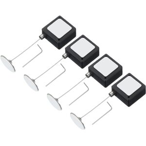 Uxcell 4 Pièces Dragonne Rétractable Carrée Pour Télécommonde 3.3 Pieds Noir - Publicité Uxcell 4 Pièces Dragonne Rétractable Carrée Pour Télécommonde 3.3 Pieds Noir - Publicité