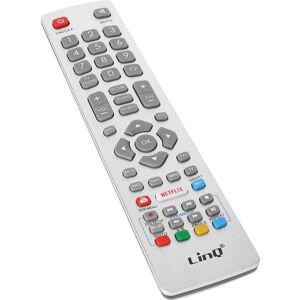 Linq Télécommande Universelle Pour Téléviseur Sharp Touches Complètes Portée 8m - Publicité Linq Télécommande Universelle Pour Téléviseur Sharp Touches Complètes Portée 8m - Publicité