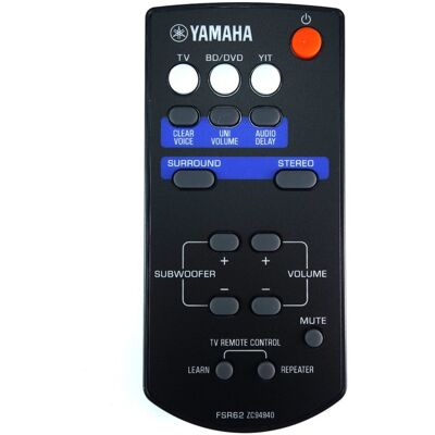 Télécommande De Barre De Son Yamaha Yas-201 / Yas201 - Publicité Télécommande De Barre De Son Yamaha Yas-201 / Yas201 - Publicité