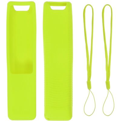 Uxcell 2 Pcs Pour Couvre Télécommande Tv 170x40x20mm En Silicone, Jaune-Vert - Publicité Uxcell 2 Pcs Pour Couvre Télécommande Tv 170x40x20mm En Silicone, Jaune-Vert - Publicité