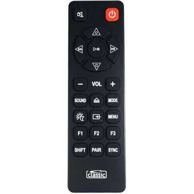 Classic Télécommande De Remplacement Pour Barre De Son Classique Sony Rmt-Ah410u Neuve - Publicité Classic Télécommande De Remplacement Pour Barre De Son Classique Sony Rmt-Ah410u Neuve - Publicité