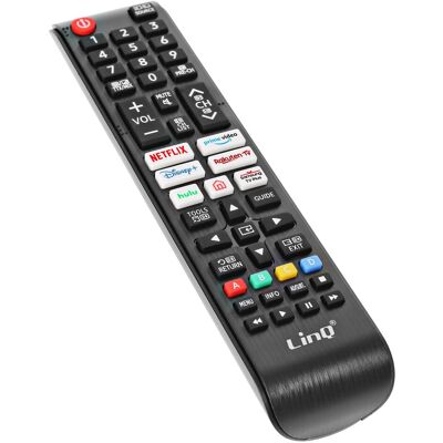 Linq Télécommande Universelle Pour Téléviseur Pour Samsung Avec Portée 8m Noir - Publicité Linq Télécommande Universelle Pour Téléviseur Pour Samsung Avec Portée 8m Noir - Publicité