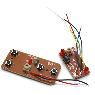 Sodial Module De Télécommande Rc 4ch 27mhz Émetteur Et Récepteur Pour Jouet Voitur5394 - Publicité Sodial Module De Télécommande Rc 4ch 27mhz Émetteur Et Récepteur Pour Jouet Voitur5394 - Publicité