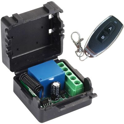 Sodial 3x(Récepteur Relais À Code 12 V Cc, Émetteur 433 Mhz, Télécommande Univers3740 - Publicité Sodial 3x(Récepteur Relais À Code 12 V Cc, Émetteur 433 Mhz, Télécommande Univers3740 - Publicité