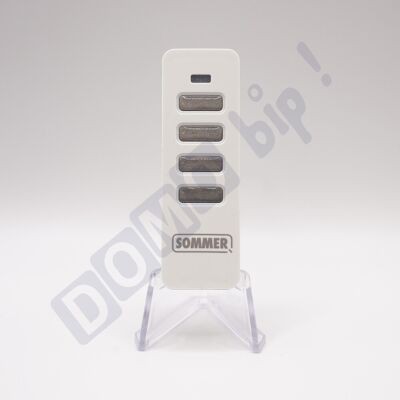 Télécommande Sommer Pearl Vibe 4019v021 868 Mhz Somloq2 Blanche/argent - Publicité Télécommande Sommer Pearl Vibe 4019v021 868 Mhz Somloq2 Blanche/argent - Publicité