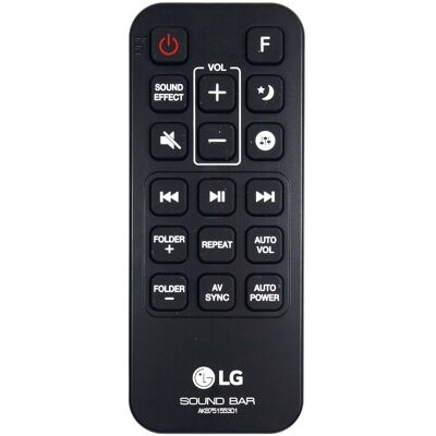 Télécommande De Barre De Son Lg Las485b Authentique - Publicité Télécommande De Barre De Son Lg Las485b Authentique - Publicité