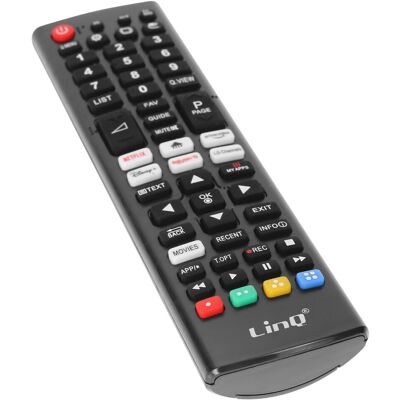 Linq Télécommande Universelle Pour Téléviseur Lg Avec Portée 8m Noir - Publicité Linq Télécommande Universelle Pour Téléviseur Lg Avec Portée 8m Noir - Publicité