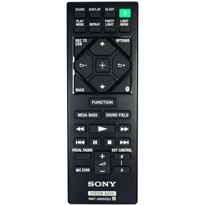 Télécommande De Haut-Parleur Sony Mhc-V02 Neuf D'Origine - Publicité Télécommande De Haut-Parleur Sony Mhc-V02 Neuf D'Origine - Publicité