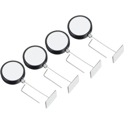 Uxcell 4 Pièces Pour Câble Verrouillage Télécommande Noir - Publicité Uxcell 4 Pièces Pour Câble Verrouillage Télécommande Noir - Publicité