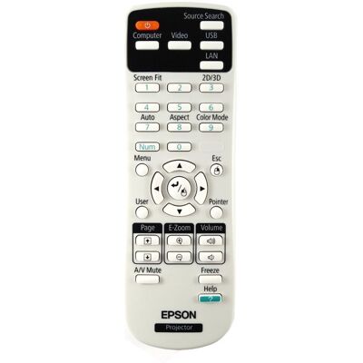 Télécommande De Projecteur Epson Eb-W16 Authentique - Publicité Télécommande De Projecteur Epson Eb-W16 Authentique - Publicité