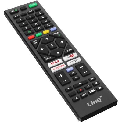 Linq Télécommande Universelle Pour Téléviseur Pour Sony Avec Portée 8m Noir - Publicité Linq Télécommande Universelle Pour Téléviseur Pour Sony Avec Portée 8m Noir - Publicité