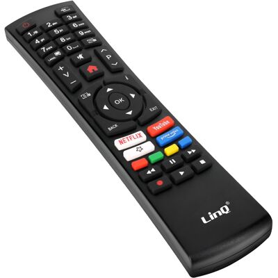 Linq Télécommande Tv Telefunken Pour Hdtv / Led / Lcd Signal Jusqu'À 8m Noir - Publicité Linq Télécommande Tv Telefunken Pour Hdtv / Led / Lcd Signal Jusqu'À 8m Noir - Publicité