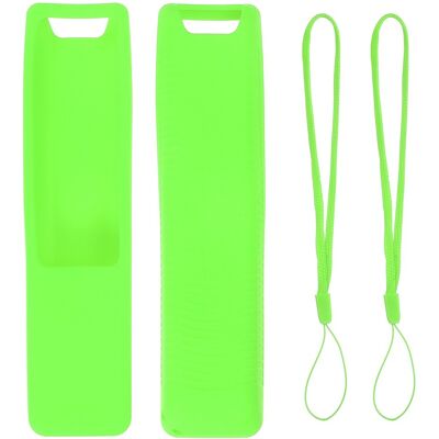 Uxcell 2 Pochettes Pour Télécommande Tv 170x40x20mm En Silicone, Vert Fluorescent - Publicité Uxcell 2 Pochettes Pour Télécommande Tv 170x40x20mm En Silicone, Vert Fluorescent - Publicité