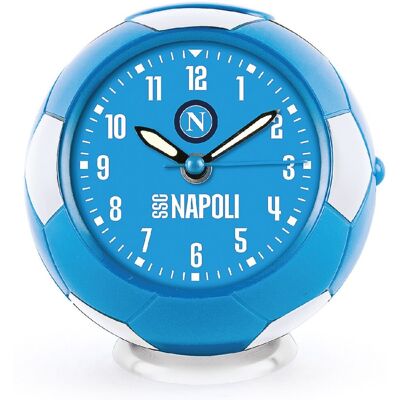 Hip Hop Réveil Ssc Napoli Ja7082na1 Bleu Clair Alarme Horloge De Table - Publicité Hip Hop Réveil Ssc Napoli Ja7082na1 Bleu Clair Alarme Horloge De Table - Publicité